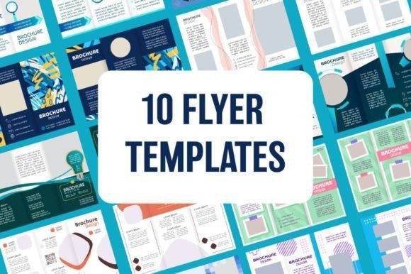 10 Flyer Templates for Modern Graphic Design
