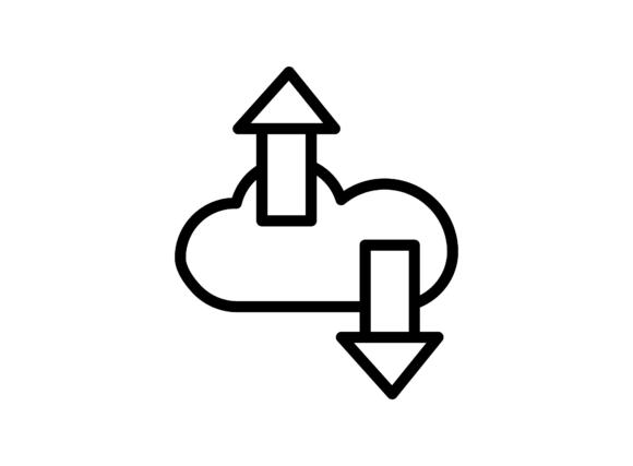 Cloud Service Graphics: A Modern Icon for Content Publishers