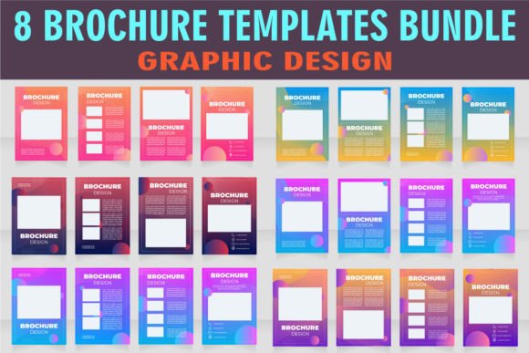 Computer Graphics Brochure Template Set: A Versatile Graphic Design Asset