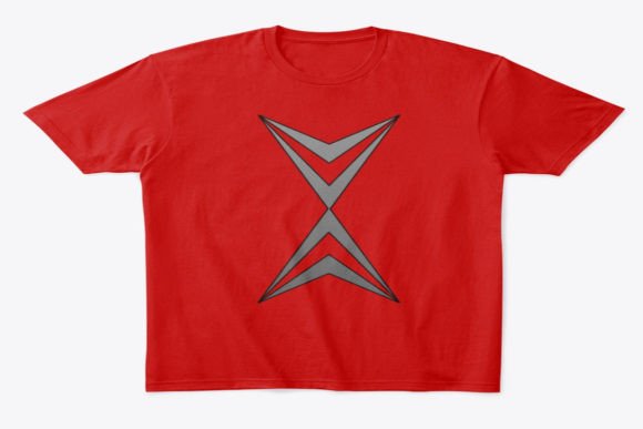 Creative X Letter Graphics for T-Shirt Designs