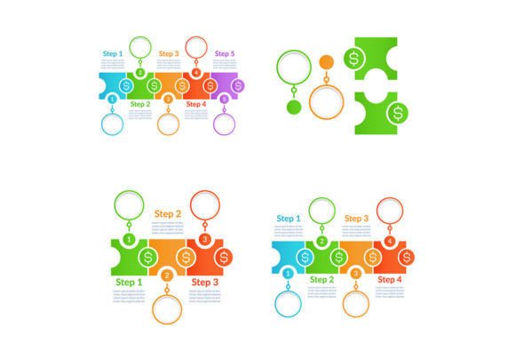 Financial Knowledge Infographic Graphics