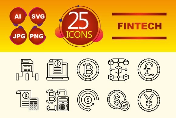 Fintech Graphics for Modern Branding
