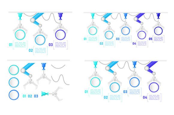 Infographic Chart Design Element Bundle for Modern Branding