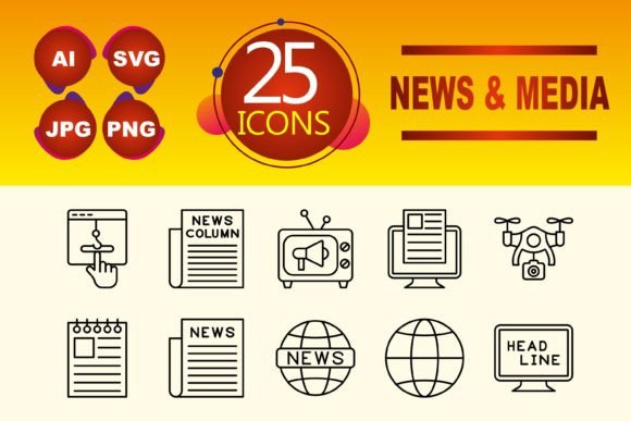 News and Media Graphics for Modern Branding