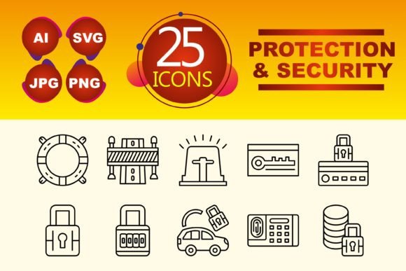 Protection and Security Graphics for Modern Design