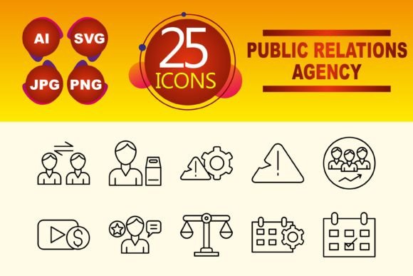 Public Relations Agency Graphics for Modern Branding