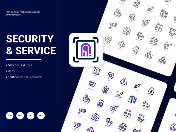 Security and Service Icon Pack: A Graphic Designer’s Take