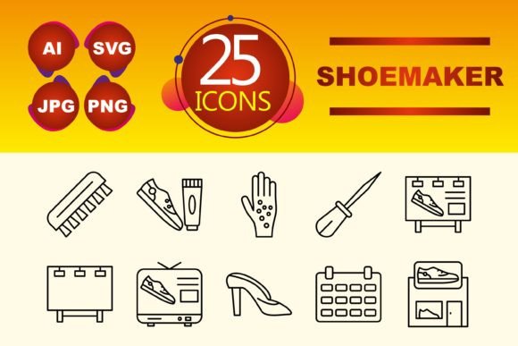 Shoemaker Graphics: A Modern Icon Set for Content Publishers