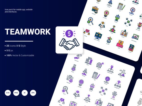 Teamwork Icon Pack: A Graphic Designer’s Take on Branding Essentials