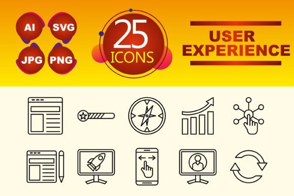 User Experience Graphics for Modern Design